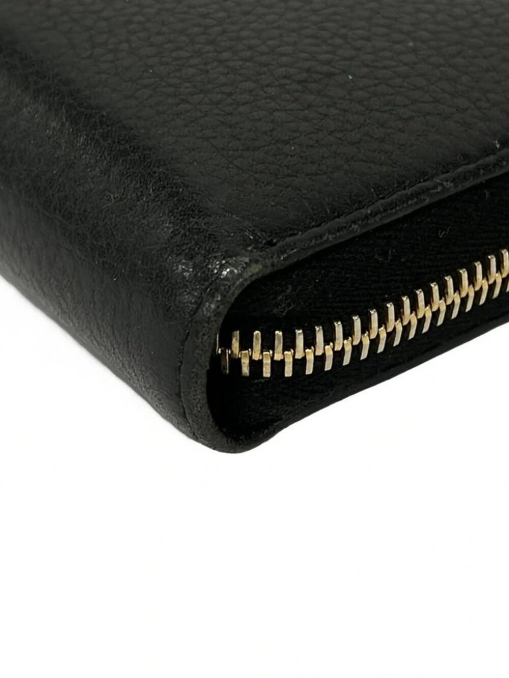 PRADA - Black Leather Long Wallet - Picture 6 of 6